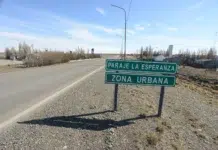 Un nene de 6 años murió tras un accidente en La Esperanza El paraje La Esperanza en Santa Cruz - Foto: OPI Santa Cruz/Francisco Muñoz