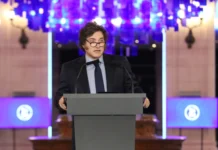 Javier Milei inaugura el Palacio Libertad y arremete contra los rectores de las universidades - Foto: Presidencia