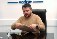 El Intendente de Caleta Olivia Pablo Carrizo -