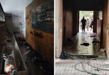 Explosión de bomba molotov en colegio de Santiago deja 35 heridos, 4 en estado crítico Explosión de bomba molotov en colegio de Santiago deja 35 heridos, 4 en estado crítico