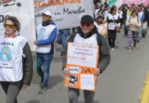 ADOSAC definió un nuevo paro de 48 horas y rechaza la conciliación obligatoria - Foto: OPI Santa Cruz/Francisco Muñoz