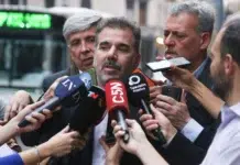 El titular del bloque del PRO en la Cámara de Diputados, Cristian Ritondo - Foto: NA