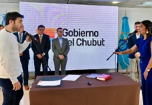 Cambios en el gabinete del gobierno de Chubut - Foto: Prensa de gobierno