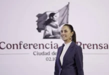 México refuerza la frontera con 10.000 agentes y Trump suspende aranceles por 30 días Claudia Sheinbaum rechaza intervención militar de EE.UU. y defiende soberanía de México - Foto: NA