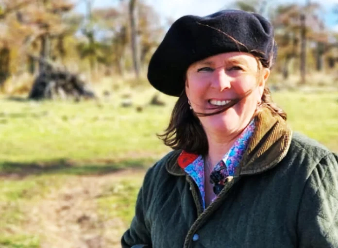 La presidenta de la Sociedad Rural de Tierra del Fuego, Lucila Apolinaire