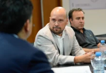 Acuerdan seis vuelos semanales con la empresa low-cost Flybondi Mauricio Sana, CEO de la empresa Flybondi - Foto: Prensa de Gobierno