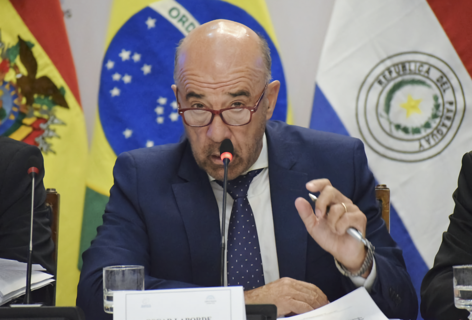 Oscar Laborde, exembajador argentino en Venezuela - Foto: NA Oscar Laborde, exembajador argentino en Venezuela - Foto: NA