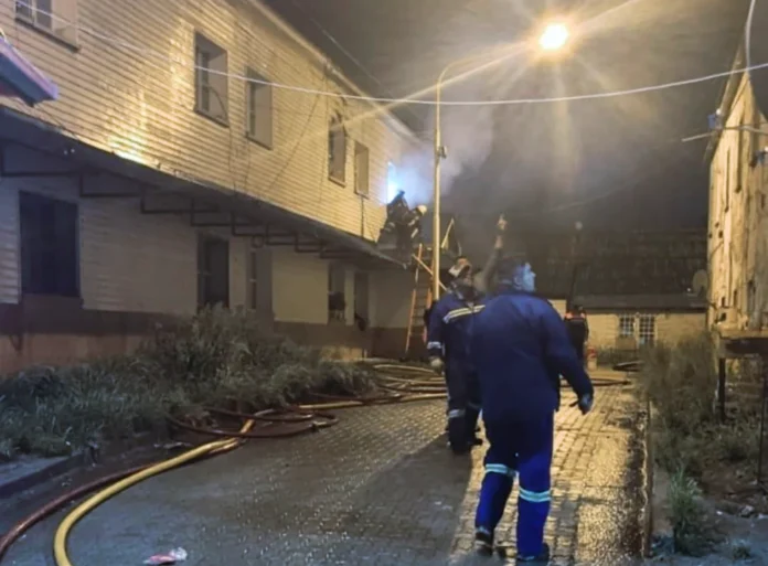 Se incendió uno de los Pabellones de YCRT en Río Turbio. Desidia, corrupción, pobreza e inacción del Estado, que podría haber terminado en tragedia