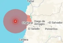 Un sismo de 5,5 sacudió el norte de Chile sin reportes de daños Un sismo de 5,5 sacudió el norte de Chile sin reportes de daños
