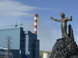 La megausina de YCRT en Río Turbio - Foto: OPI Santa Cruz/Francisco Muñoz