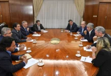 Gobernadores logran compromiso de Nación para continuar con obras clave Gobernadores logran compromiso de Nación para continuar con obras clave