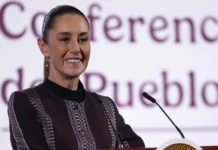 Claudia Sheinbaum denuncia los aranceles de Trump como “innecesarios” y “unilaterales” Claudia Sheinbaum se convierte en la primera mujer presidenta de México - Foto: NA