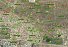 Mapa de pozos petroleros activos y abandonados en los alrededores y bajo la ciudad de Las Heras (Informe III)