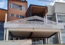 Cierran causa contra gobernador Melella El edificio del Superior Tribunal de Justicia de Tierra del Fuego -