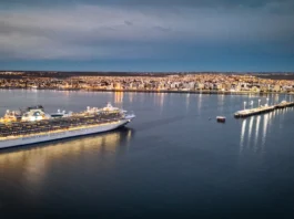 El Sapphire Princess refuerza el posicionamiento de Puerto Madryn como destino clave para el turismo internacional