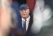 Ontario lista para cortar suministro de electricidad y níquel a EE.UU., afirma el primer ministro Doug Ford El primer ministro de Ontario Canadá Doug Ford