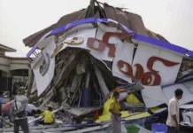 Terremoto en Myanmar deja más de 1.000 muertos y miles de heridos Terremoto en Myanmar deja más de 1.000 muertos y miles de heridos - Foto: NA
