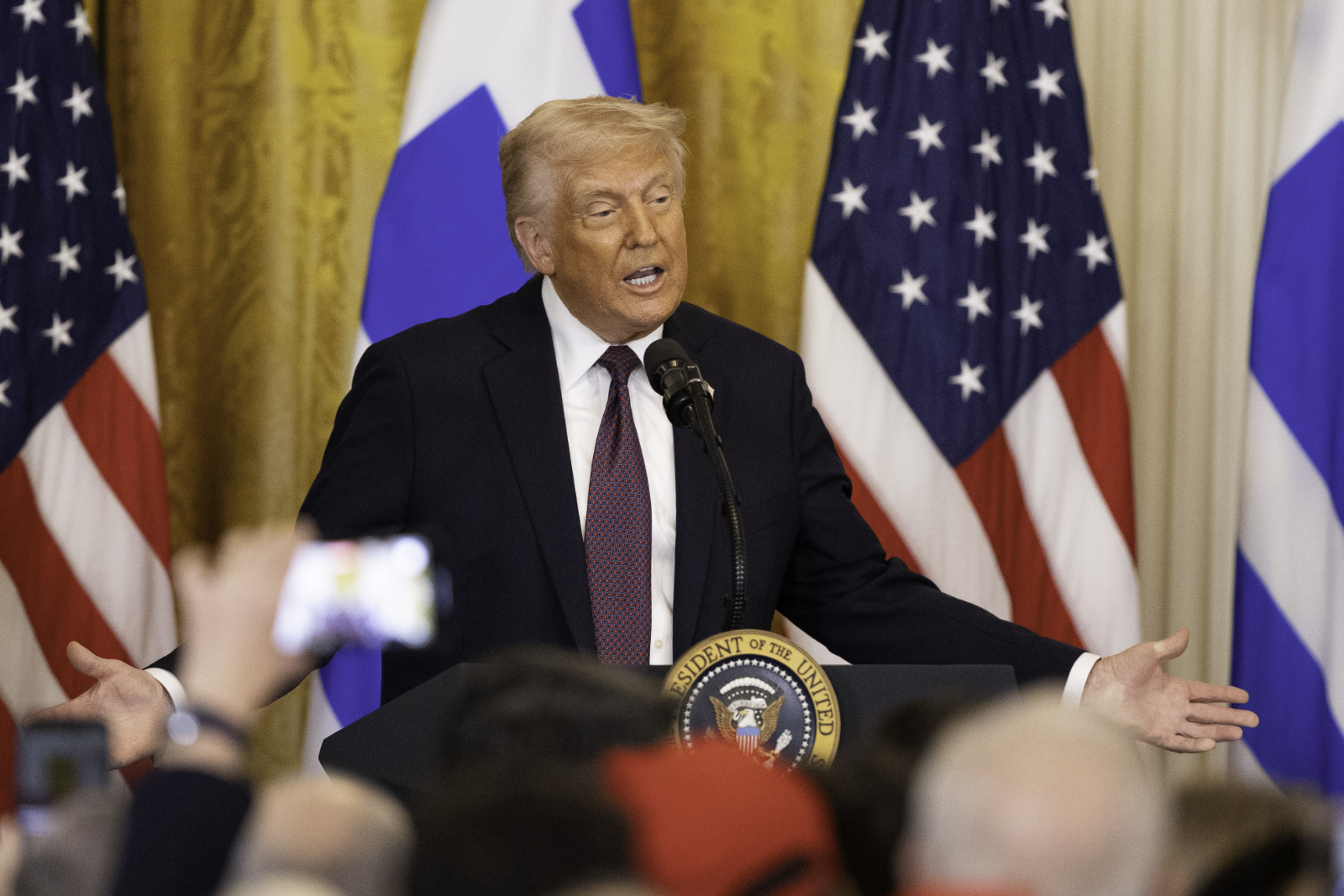 Donald Trump anuncia un paquete histórico de aranceles y promete una “nueva era dorada” para EE. UU. - Foto: NA Donald Trump anuncia un paquete histórico de aranceles y promete una “nueva era dorada” para EE. UU. - Foto: NA