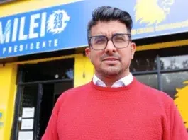 El titular del PAMI en Santa Cruz y referente del partido La Libertad Avanza en la provincia, Jairo Guzmán -