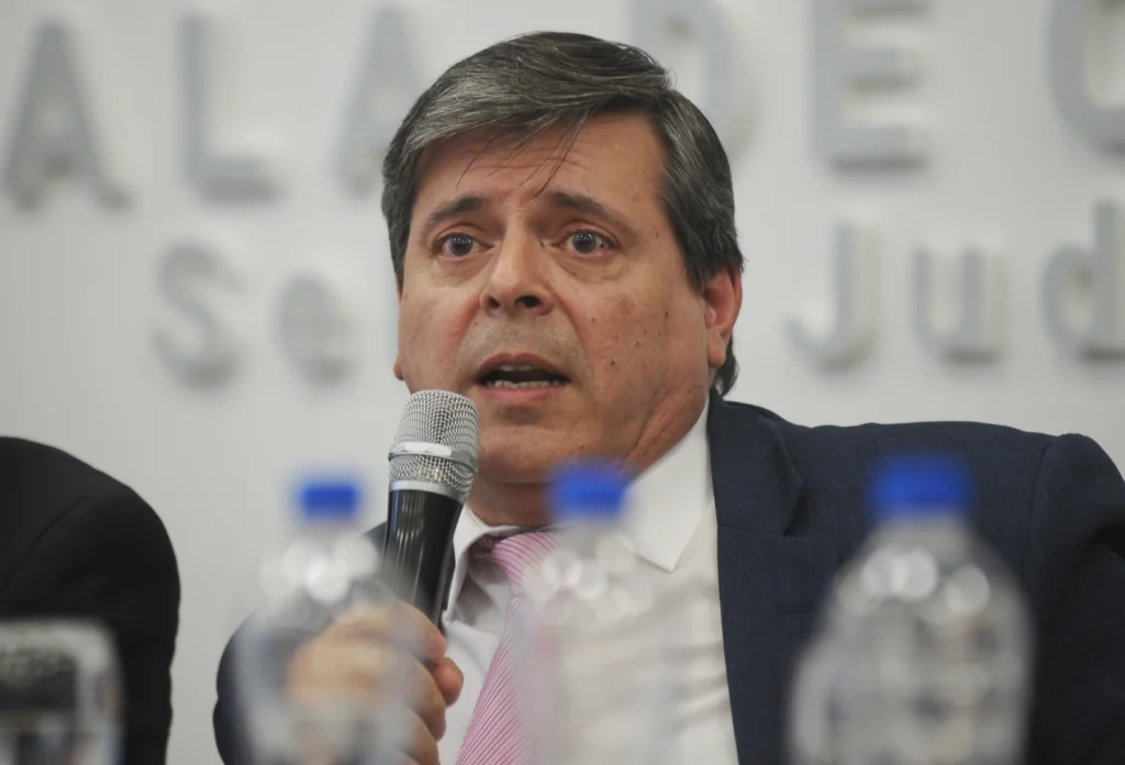 El Vicegobernador de la provincia y Presidente de la Cámara de Diputados de Santa Cruz, Fabián Leguizamón - Foto: OPI Santa Cruz/Francisco Muñoz
