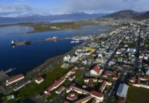 Ushuaia la capital de Tierra del Fuego - Foto: NA