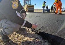 Chubut reanuda la pavimentación de la doble vía entre Trelew y Puerto Madryn Chubut reanuda la pavimentación de la doble vía entre Trelew y Puerto Madryn