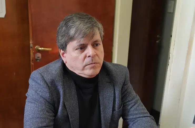 El vicegobernador de Santa Cruz Fabián Leguizamón -