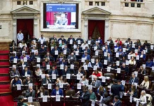 Diputados: la oposición presiona por una sesión clave el 30 de julio Sesión en la Cámara de Diputados de la Nación - Foto: NA