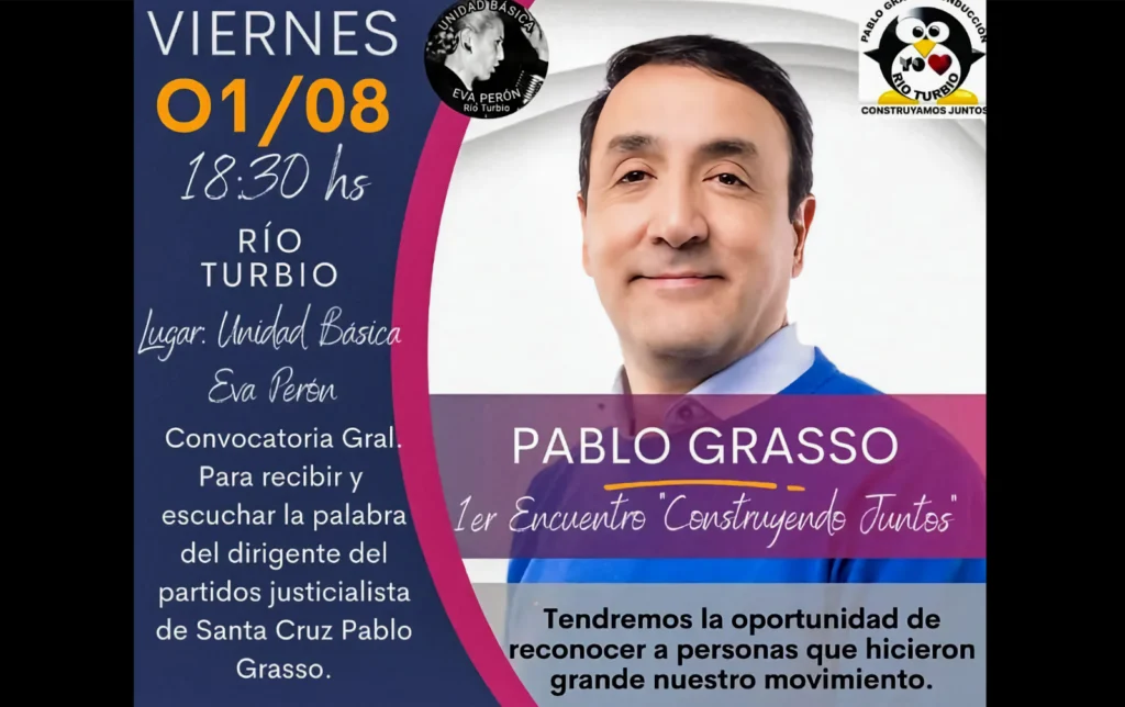 Pérez Osuna con su esposa en Energía de la provincia, trató de despegarse de Pablo Grasso (pero no lo consiguió)