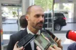 Eduardo Bolsonaro, hijo del expresidente brasileño Jair Bolsonaro - Foto: NA Eduardo Bolsonaro, hijo del expresidente brasileño Jair Bolsonaro - Foto: NA