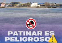 Municipio pidió no utilizar las lagunas para patinar
