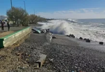 Anuncian marejadas en las costas de Chubut Anuncian marejadas en las costas de Chubut