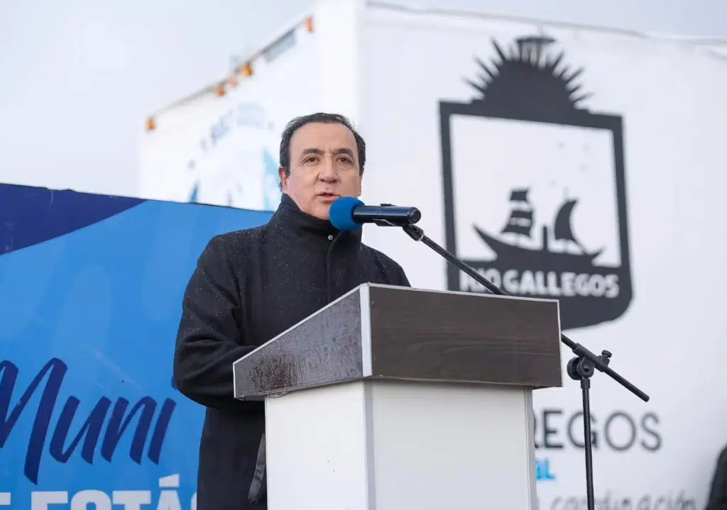 El intendente de Río Gallegos Pablo Grasso