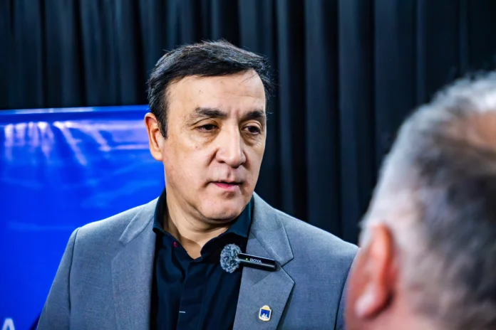 El Intendente de Río Gallegos Pablo Grasso
