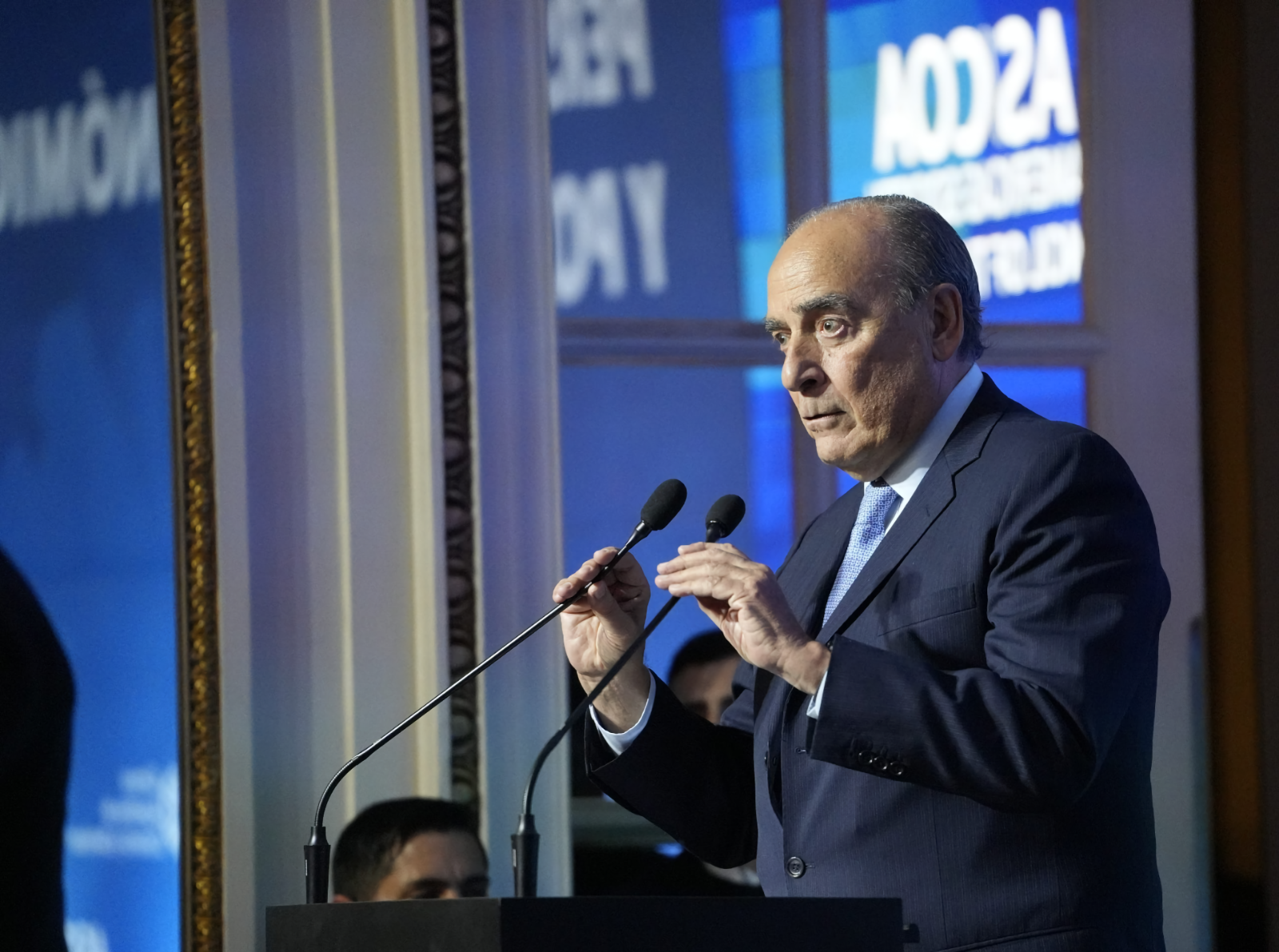 El jefe de gabinete de ministros, Guillermo Francos, participó esta mañana del Council de las Américas - Foto: NA El jefe de gabinete de ministros, Guillermo Francos, participó esta mañana del Council de las Américas - Foto: NA