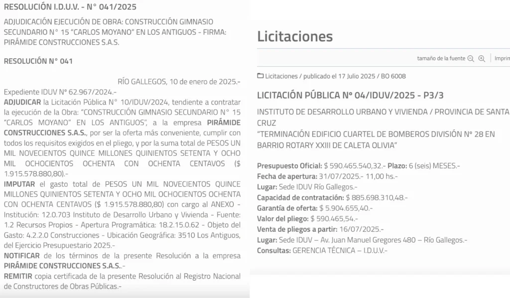 Claudio Vidal contrata empresas K con veraz político y judicial en la provincia y la nación
