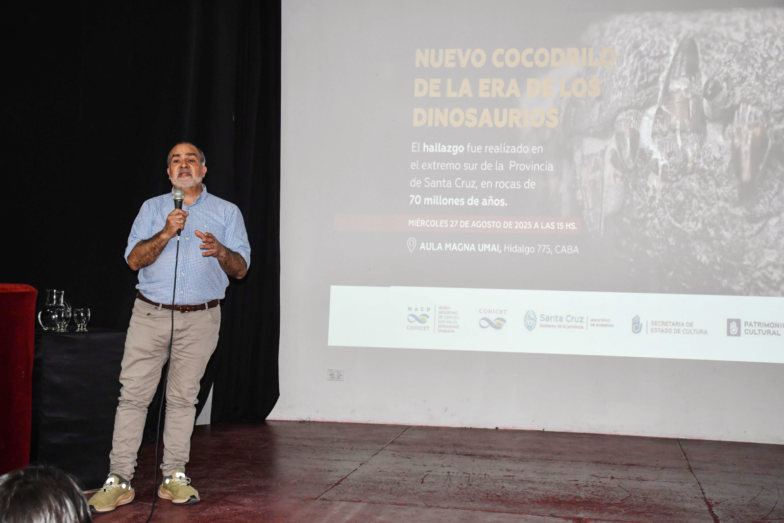 Presentarán el descubrimiento del fósil de una especie de cocodrilo prehistórico Presentarán el descubrimiento del fósil de una especie de cocodrilo prehistórico