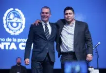 Caras y caretas: innombrables, reincidentes, con antecedentes o desconocidos de la mano de un simulador. La fauna política de Santa Cruz para analizar en detalle El Gobernador Claudio Vidal junto al El jefe de Gabinete de Ministros Daniel Álvarez