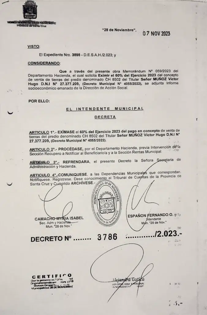 ¡Qué bueno era Fernando Españón como Intendente…!
