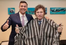 Tras cancelar su viaje a España Milei visitará a Santiago Peña en Paraguay Tras cancelar su viaje a España Milei visitará a Santiago Peña en Paraguay - Foto: NA