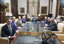 Tras la derrota electoral Milei se reunió con el presidente del BID Tras la derrota electoral Milei se reunió con el presidente del BID