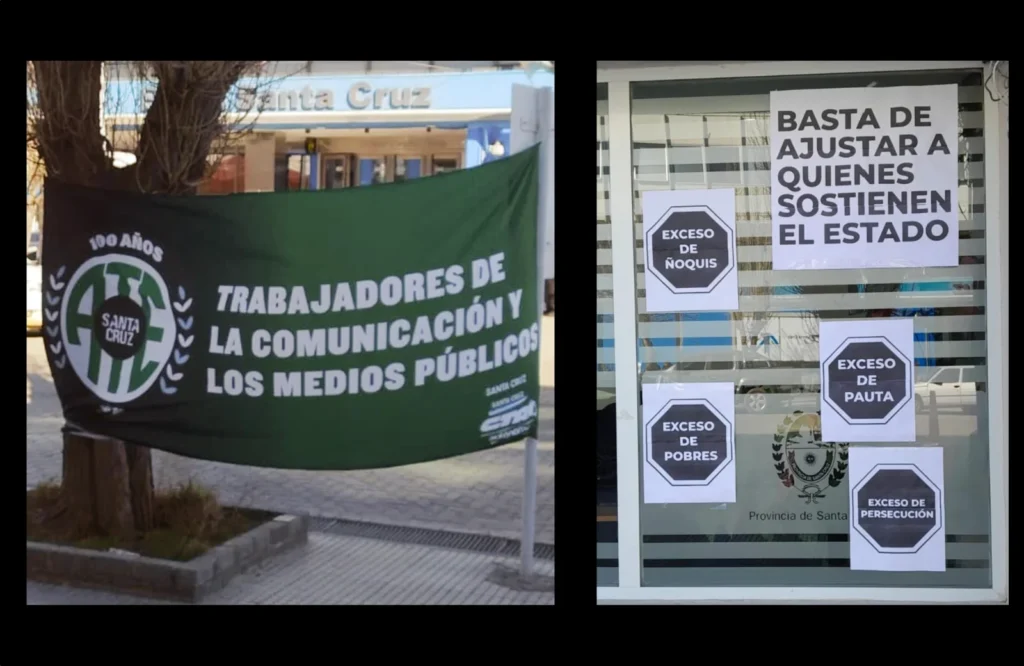 Reclamo gremial en la Agencia de Medios provincial por problemas en LU14