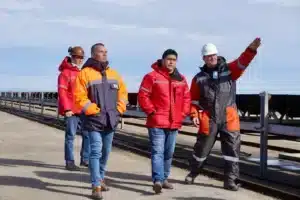 Vidal y Gordillo anunciaron “la carga de un buque, pero sin barco” Vidal y Gordillo anunciaron “la carga de un buque, pero sin barco”
