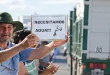 Investigación: origen de los pasivos ambientales y el agua, silencio oficial, falta de información y Estudios de Impacto ambiental alterados o incompletos Caleta Olivia con falta de agua - Foto: OPI Santa Cruz/Daniel Bustos