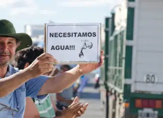 Investigación: origen de los pasivos ambientales y el agua, silencio oficial, falta de información y Estudios de Impacto ambiental alterados o incompletos Caleta Olivia con falta de agua - Foto: OPI Santa Cruz/Daniel Bustos