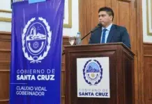 Santa Cruz invirtió 26,5 millones de pesos en la web en anuncios, elecciones y política El Gobernador de Santa Cruz, Claudio Vidal - Foto: Prensa Gobierno
