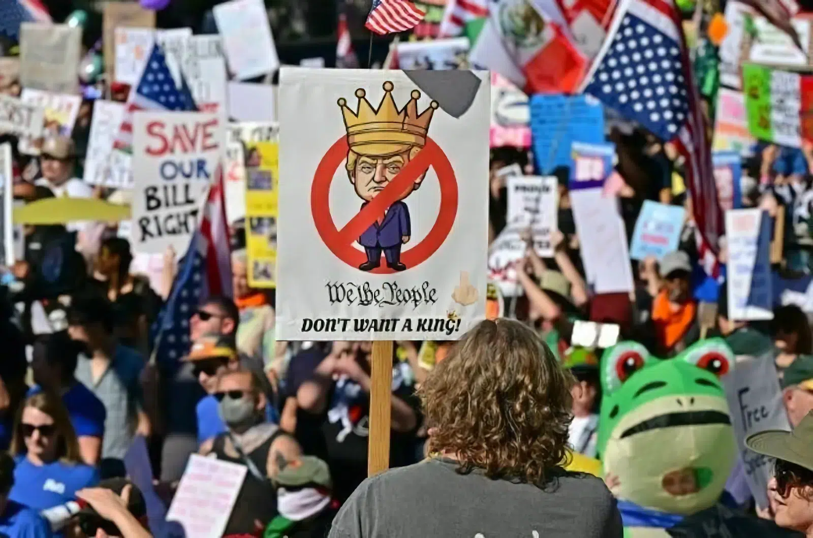 Protesta "No Kings" sacude a EE.UU. contra el gobierno de Trump Protesta "No Kings" sacude a EE.UU. contra el gobierno de Trump