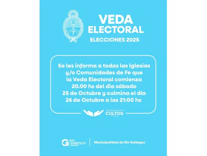 CC-ARI cuestiona judicialmente al Municipio de Río Gallegos, que aplica veda electoral a la comunidad religiosa de la capital provincial, fuera de su competencia