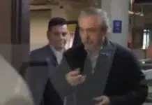Fernández votó en la UCA y se retiró a gran velocidad Fernández votó en la UCA y se retiró a gran velocidad
