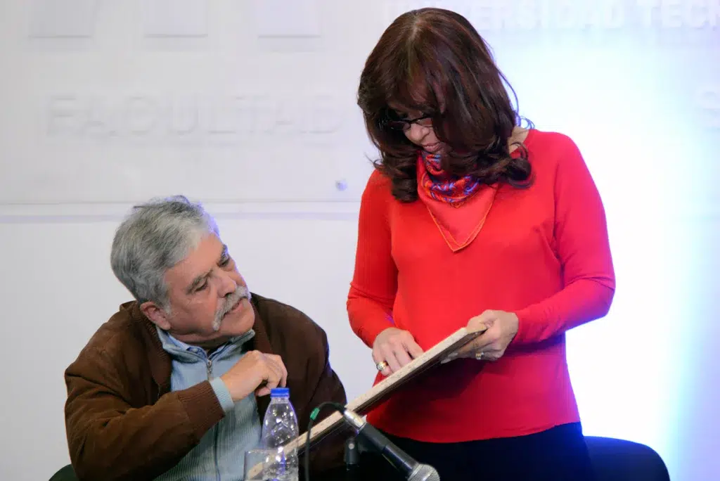 Cristina Kirchner junto a Julio De Vido - Foto: OPI Santa Cruz/Francisco Muñoz